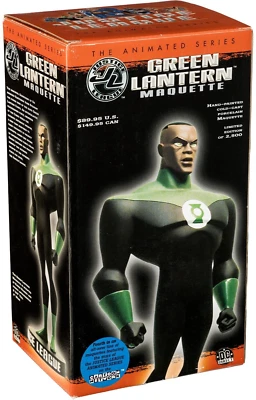 JLA Justice League Animated Series Green Lantern Maquette (DC, 2002) Statue - Image 1 of 4