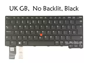 Teclado para portátil del Reino Unido para Lenovo Thinkpad L13 (2 en 1) Gen 5, 21LB 21LC 21LM 21LN - Imagen 1 de 3