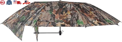 Tree Stand Umbrella, 58" Wide Camo Hunting Umbrella for Tree Stand, Weather-Resi - Image 1 of 4