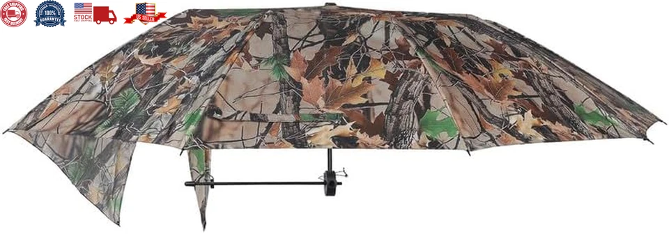 Tree Stand Umbrella, 58" Wide Camo Hunting Umbrella for Tree Stand, Weather-Resi - Image 1 of 4
