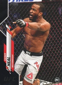 TOPPS 2020 UFC GEOFF NEAL #90 66/69 SCHWARZ PARALLELE KARTE - Bild 1 von 2