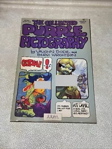 Vaughn Bode The Collected Purple Pictography Paper Back Comic ADULT ONLY Rare - Picture 1 of 2
