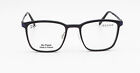 Montures de lunettes carrées noir/bleu C-Zone V1223 Col 90 51-20-140