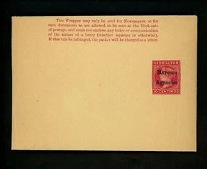 Cancelleria Postale H&G #RE3b Gran Bretagna / Uffici in Marocco 1898 Involucro - Foto 1 di 2