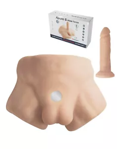 Mezzo Busto Con Dildo Staccabile Ultrarealistico Stimolatore Anale Vaginale Hot - Imagen 1 de 11
