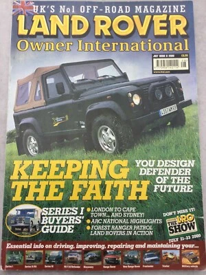 Land Rover Owner International Magazine - July 2000 - S1 Guide, London - Sydney - Image 1 of 3