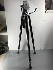 VINTAGE PAGLIUSO ENG CO. HOLLYWOOD JUNIOR TRIPOD TELESCOPING EXTENSION TO 48.5"