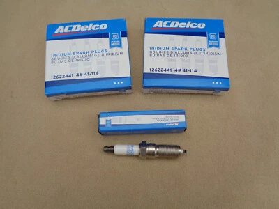 8 Zündkerzen Iridium 41-114 GM ACDelco Camaro Tahoe Escalade Silverado - Bild 1 von 4
