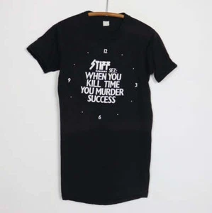 Vintage 1980 Stiff Records When You Kill Time You Murder Success Shirt - Picture 1 of 7