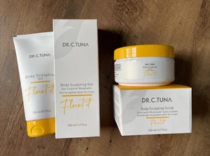 Farmasi Dr C Tuna Flaunt it SET Body Sculpting Gel & Scrub Exfoliante y Modelado