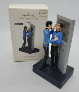 2011 Hallmark Keepsake STAR TREK "Mirror, Mirror" Spock / Dr. McCoy - Picture 1 of 8