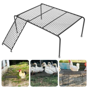 Pet Feeding Rack Chicken Perch Stand Coop Accessories Perches Standing Pole - Picture 1 of 12