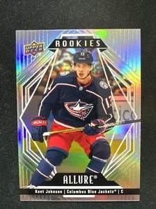 22-23 UD Allure Hockey Rookies 144 Kent Johnson
