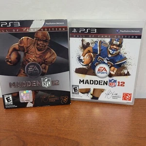 Madden NFL 12: Edición Salón de la Fama (Sony PlayStation 3 PS3) Completo con Manual - Imagen 1 de 4