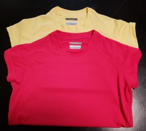Lot of 2 Columbia Womens Size Medium Omni-Shade Athletic Short Sleeve Shirts PFG - Picture 1 of 19