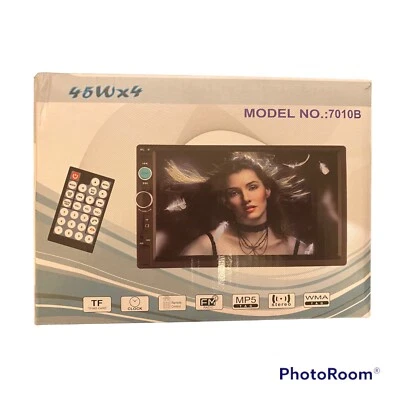 2Din 7012B MP3 MP5 Player FM Car Radio Stereo Audio Touch Screen Bluetooth AUX M - Image 1 of 3