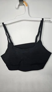 Art Class Girls Sports Bra Size Medium Black With Padding - Picture 1 of 8