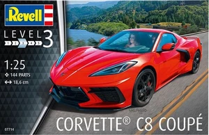 REVELL 07714 CORVETTE C8 COUPE + REVELL 32201 EMAIL COLOR - Bild 1 von 2