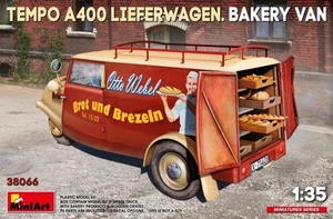KIT MODELLINO FURGONE MINIART TEMPO A400 LIEFERWAGEN BAKERY VAN SCALA 1:35 - Foto 1 di 4