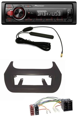 Pioneer MP3 DAB 1DIN AUX USB Autoradio für Citroen Nemo Fiat Fiorino Qubo Peugeo - Bild 1 von 4