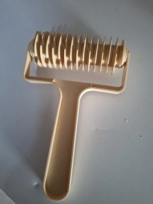 Teigroller Teigschneider Gitterschneider Gitterroller Teig Walze Rolle backen - Bild 1 von 2