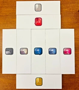 Véritable Apple Watch Series 9 41mm 45mm Toutes Couleurs Boîte + Accessoires - Photo 1 sur 7