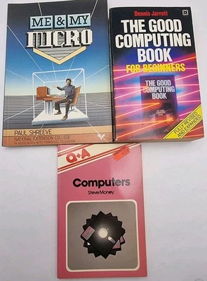 Vintage Computer Book Bundle 80s Basic BBC Electron Spectrum Paperbacks - Image 1 of 4