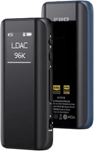 FiiO BTR15 Bluetooth DAC/Amp Titanium High-Res Audio MQA, Dual Output - Black - Picture 1 of 7