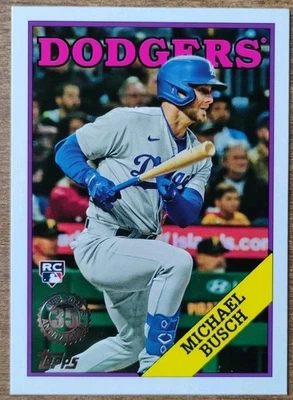 2023 Topps Update Series - 1988 Topps Baseball Michael Busch #88US-8 (RC) - Image 1 of 2