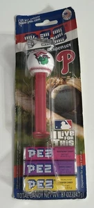 Pez Philadelphia Phillies Phillie Phanatic Maskottchen MLB Baseball im Ruhestand offene Schachtel - Bild 1 von 6