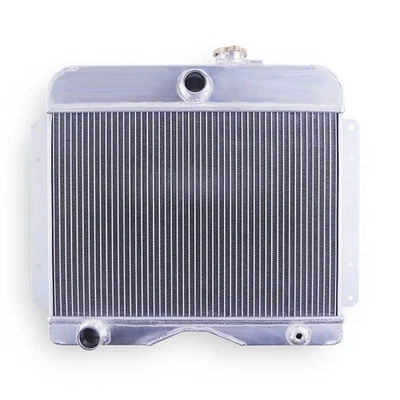 for 1946-1954 Jeep Truck Willys CJ-3 CJ-5 CJ6 2.2L 2.6L 3-Row Aluminum Radiator - Image 1 of 4