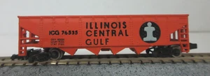 N Scale Life-Like 7752 ICG Illinois Central Gulf 4-Bay Open Hopper - Picture 1 of 6