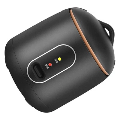 Mini-Reiskocher 12 l Multifunktional Elektrisch 200 W Schwarz Antihaftbeschic... - Bild 1 von 4