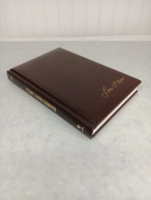 Flint by Louis L’Amour Leatherette Hardcover Bantam Edition 1981 Vintage Book - Imagem 1 de 3