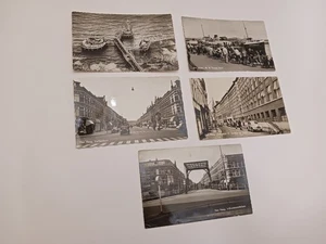5 Nederlands Netherlands Vintage Postcards City Pier Boat Cars - Picture 1 of 7
