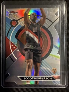 2023-24 Topps Finest Die-Cut Refractor Scoot Henderson 64/74 - Picture 1 of 2
