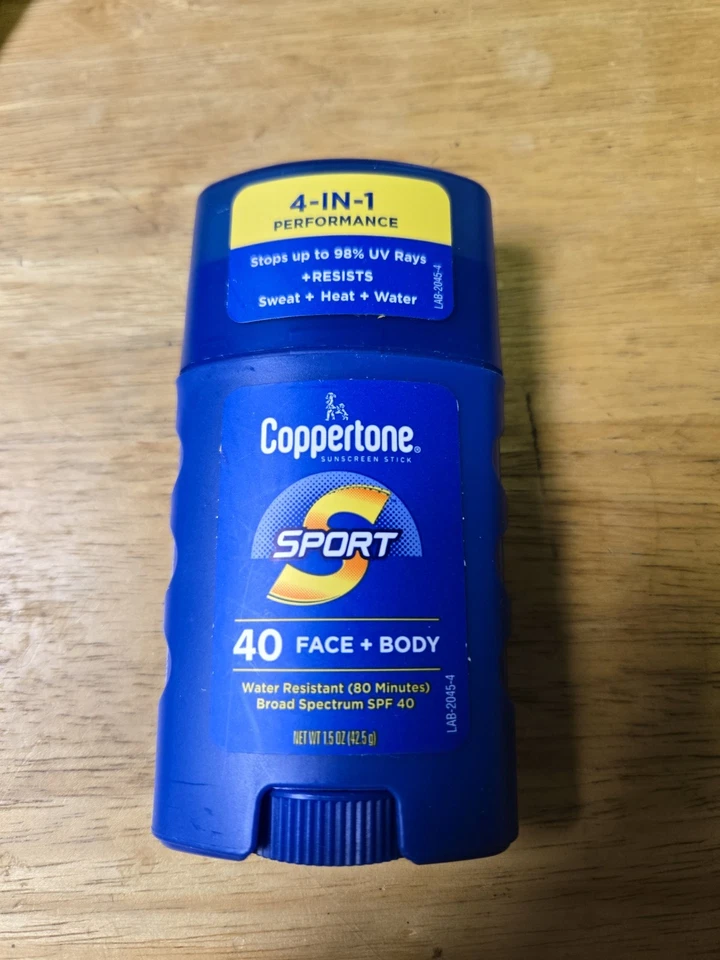 Protector solar deportivo facial y corporal Copperton SPF 40 - caducado Foto 1 de 1