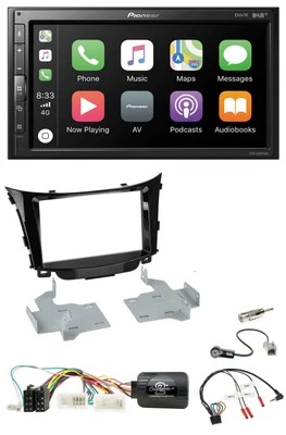 Pioneer USB Lenkrad DAB 2DIN Bluetooth Autoradio für Hyundai i30 2012-2017 - Bild 1 von 4