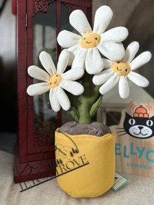 100% Authentic ❤️ Jellycat Amuseables Daisy Flower BNWT - Fast Ship from US - Picture 1 of 14