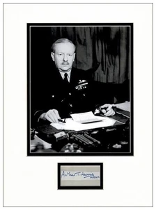 Arthur T Harris Autograph Signed - Bomber Harris - Picture 1 of 2
