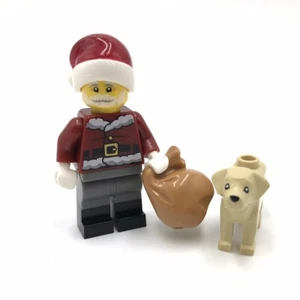 LEGO Santa & Best Friend minifigure Fall 2024 Store Exclusive Dog Puppy - Picture 1 of 4