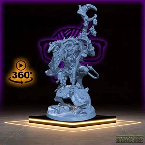 Gammelgren der Ältere | Fell Troll Schamane | Svartwood Trolle Miniatur für Tablet - Bild 1 von 3