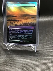 Marsh Flats (Borderless) Special Guests #110 Foil Tarkir: Dragonstorm MTG Magic - Picture 1 of 2