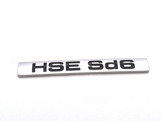 Nuovo Originale Land Rover HSE SD6 Stivale Emblema Distintivo Discovery 5 2016+ - Immagine 1 di 2