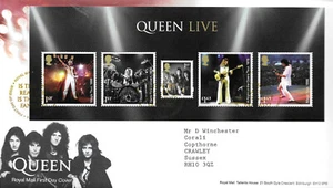 2020 Queen MS - Live, Royal Mail FDC, FDI Tallents House SpHS - Picture 1 of 1
