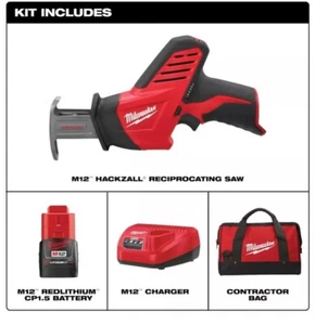 Milwaukee Hackzall M12 Recip Saw Kit 2420-21 - Picture 1 of 4