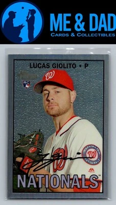 2016 Topps Heritage #THC-514 Lucas Giolito Chrome #/567 - Image 1 of 2