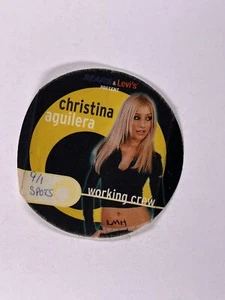 Christina Aguilera Pass Working Crew Original Psykoblast Tour 2000 - Picture 1 of 12