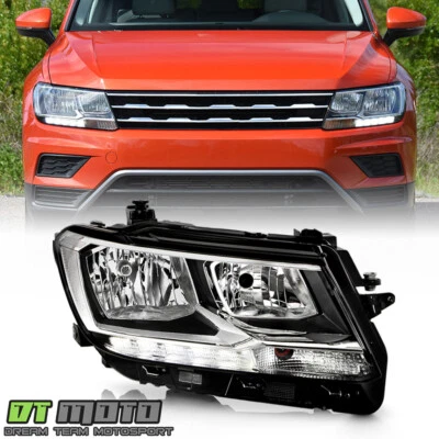 Faro halógeno para Volkswagen Tiguan 2018-2021 con faro LED DRL - pasajero Foto 1 de 4