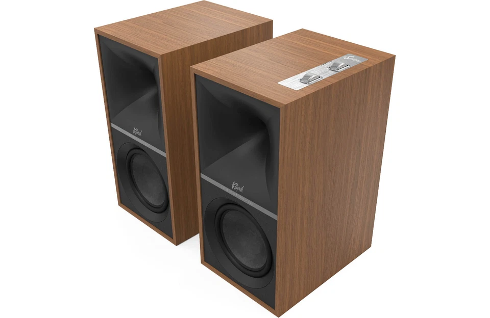 Klipsch The Sevens Powered Stereo Speakers Black or Walnut Finish B Stock - Image 1 of 1